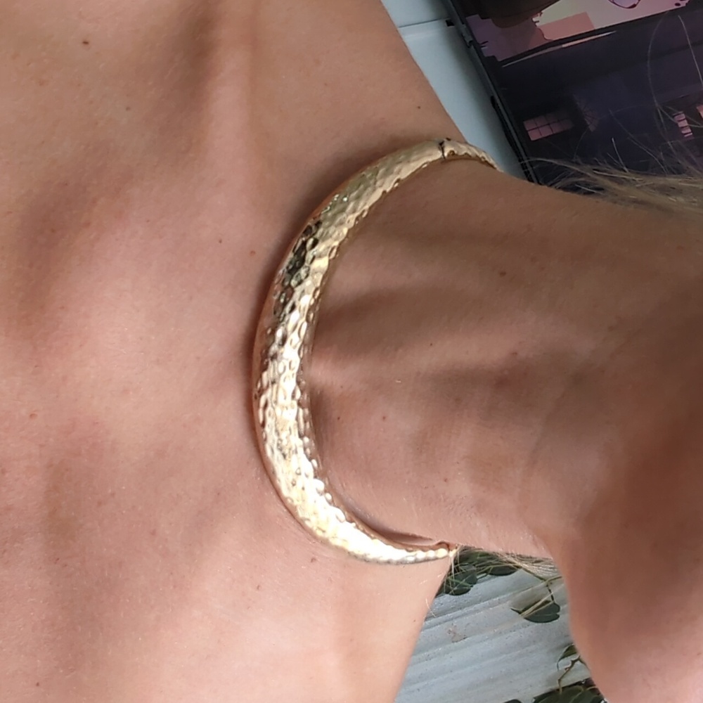 Vintage Napier gold choker necklace